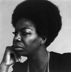  Nina Simone is too black for Hollywood and, unfortunately, too black for some of her own people…   A tru emperess, &amp; voodoo priestess