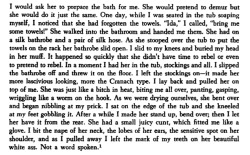 A hot passage of Sexus of Henry Miller (the extract was used by the feminist Kate Millet to criticize the prose of Miller, in fact this is a fnbtasticly &ldquo;hot&rdquo; passage). Rejoice.