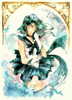 girlsbydaylight:  Sailor Neptune by ~Spelarminlind 