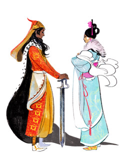 lalage:  Princess and prince