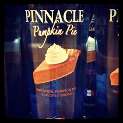 What would you mix with pumpkin pie vodka?