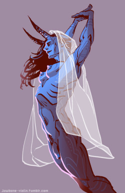 jawbone-violin:  More intersex Jotun Loki.  I can’t help myself. (for Sparklebee) 