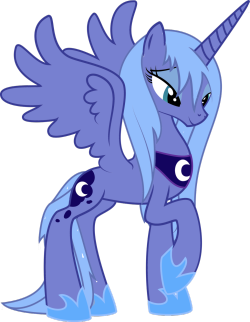 chainrayen:  Wet Maned Luna by ~HappyFoxx 