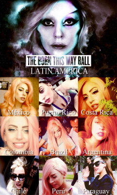 serejo:  Thanks Gaga for Visit LatinAmerica! WE LOVE YOU!  