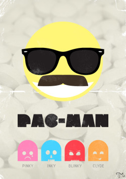 it8bit:  Pac-Man Created by Tim Madin