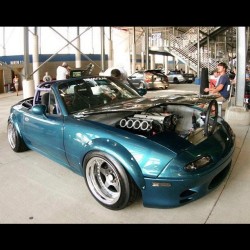 jdmandtherest:  I love ITB’s. #Mazda #Miata #Mx5