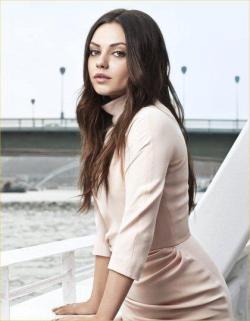 mila kunis is a beautiful woman