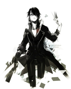 celestialvalkyrie:  Wanted to draw Fushimi from Project K for