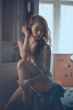 asian beautiful and ink . I am in love