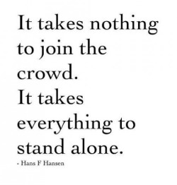 Be nonconformist