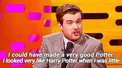  Graham Norton: The weirdest thing is, in the Harry Potter, you