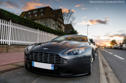 automotivated:  crash—test:  Aston Martin V12 Vantage (by marius-photography)