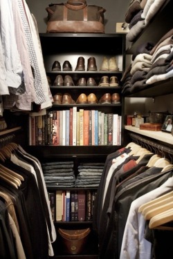 Closet Porn…who is the man behind this closet?!