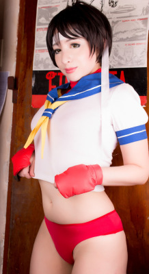dusk83:  Kitty Honey/Urara Neko cosplays as Sakura