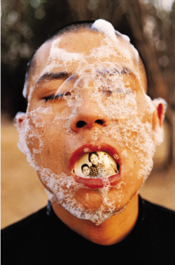 ranaa:  Zhang Huan, Foam, 1998 