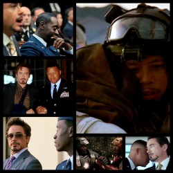 uniquethinker:  endless list of Marvel ships: Tony and Rhodey,