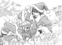 lirillith:  “Sexy Kotetsu Santa.” Accurate title is accurate.
