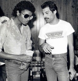 Michael Jackson and Freddie Mercury were quite close friends from