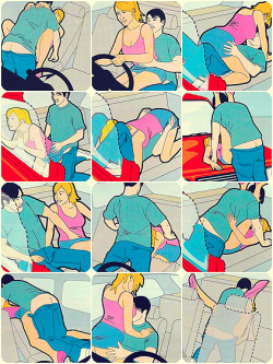 As I’ve never had sex in a car all these images are informative