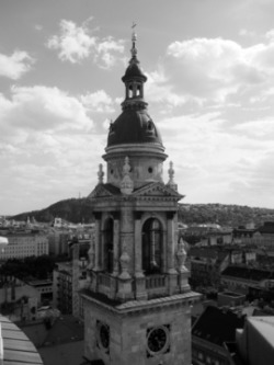 kylienicolet:  From the top of St. Stephen’s church in Budapest!