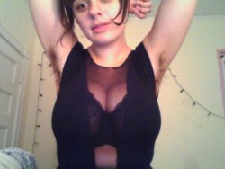 emblidge:  gettin’ wavvy in my leotard   Big tits and hairy