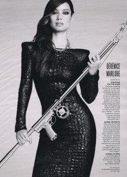 leahcultice:  Berenice Marlohe in Tom Ford - InStyle, September