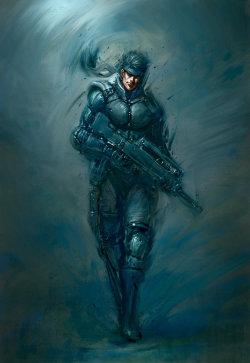 xombiedirge:  Metal Gear Illustrations by Mikajima 