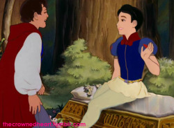 milesjai:  thechrismonster:  thecrownedheart:  Gay Disney Princes