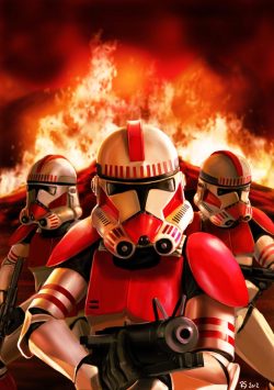 sexytimesforall:  Star Wars Shock Troopers by *rhymesyndicate