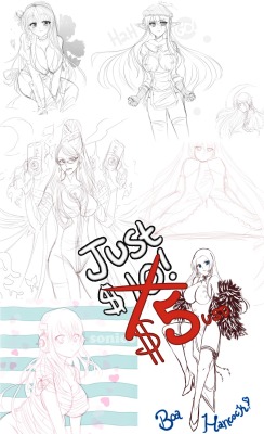 steffydoodles:  SALE SALE SALE!!! Due to my sudden trip in 13