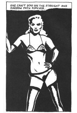 zombiesenelghetto:  Raymond Pettibon, “Lana”, SST Pubs 1984