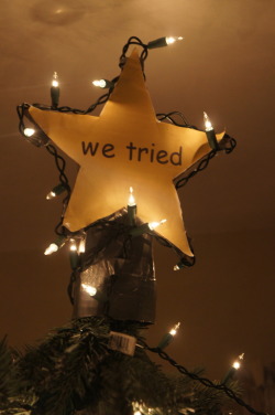 peetuhs:  so my dad told my brother and i to decorate our tree