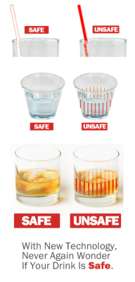 xlindziex:  mjolkk:  Drug Rape Prevention: DrinkSavvy Color Changing