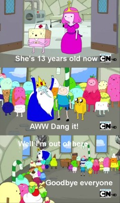 adventuretimeandahalf:  Good to know even the Ice King has limits.