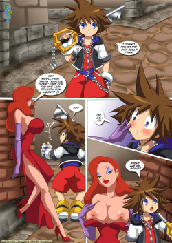 omenstar:  mariennesilverleaf:  The things I’d let Sora do to me…  Sora’s adventure in Traverse Town
