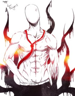 slender-man-follow-you:  Art by ~ Leonifa I’m Sexy