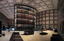 bookshelves:   Yale Rare Book Library 