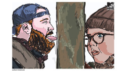 Download Action Bronson x ‘A Christmas Story’ Wallpaper (via