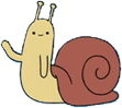 doggyduck42:  transparent waving snail