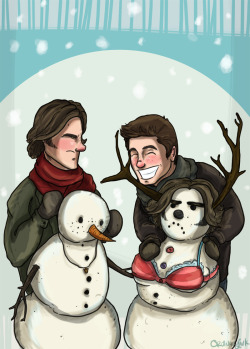 ordinaryink:   let’s not question why dean has a sam!wig on