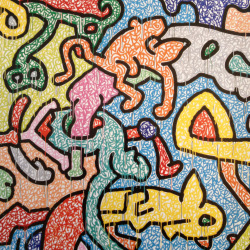 primary-yellow:  KEITH HARING