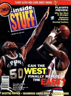 Patrick Ewing & David Robinson - Inside Stuff, May/June 1994