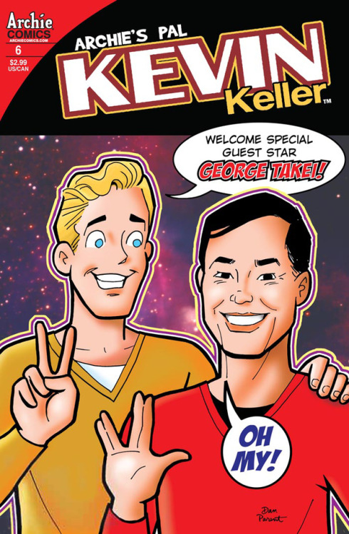 knowhomo:  *LGBTQ Comics To Watch For (following from Buzzfeed LGBT) Archie comics wrote an awesome George Takei biography and disguised it as Kevin Keller #6. Buzzfeed got an exclusive advanced sneak peek of the issue. More celebrities should write their