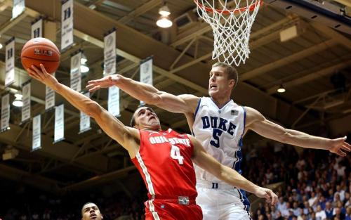 Aaron Craft’s arm pits against Duke