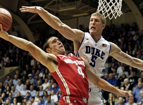 Aaron Craft’s arm pits against Duke