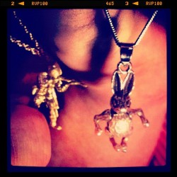 @youngbradford ’s necklace charm hunting my poor Bunny