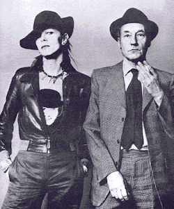 We know major Tom is a JUNKIE.Bill Burroughs & David Bowie