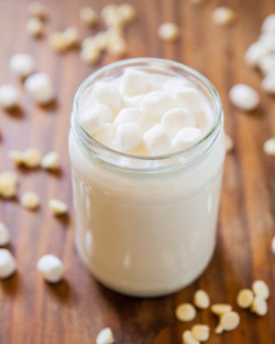 gastrogirl:  peppermint white hot chocolate.