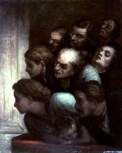  Honoré Daumier (French, 1808-1879), The Free Performance, ca.