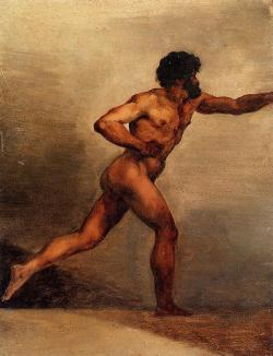  Théodore Géricault (French, 1791-1824), Academic Study of